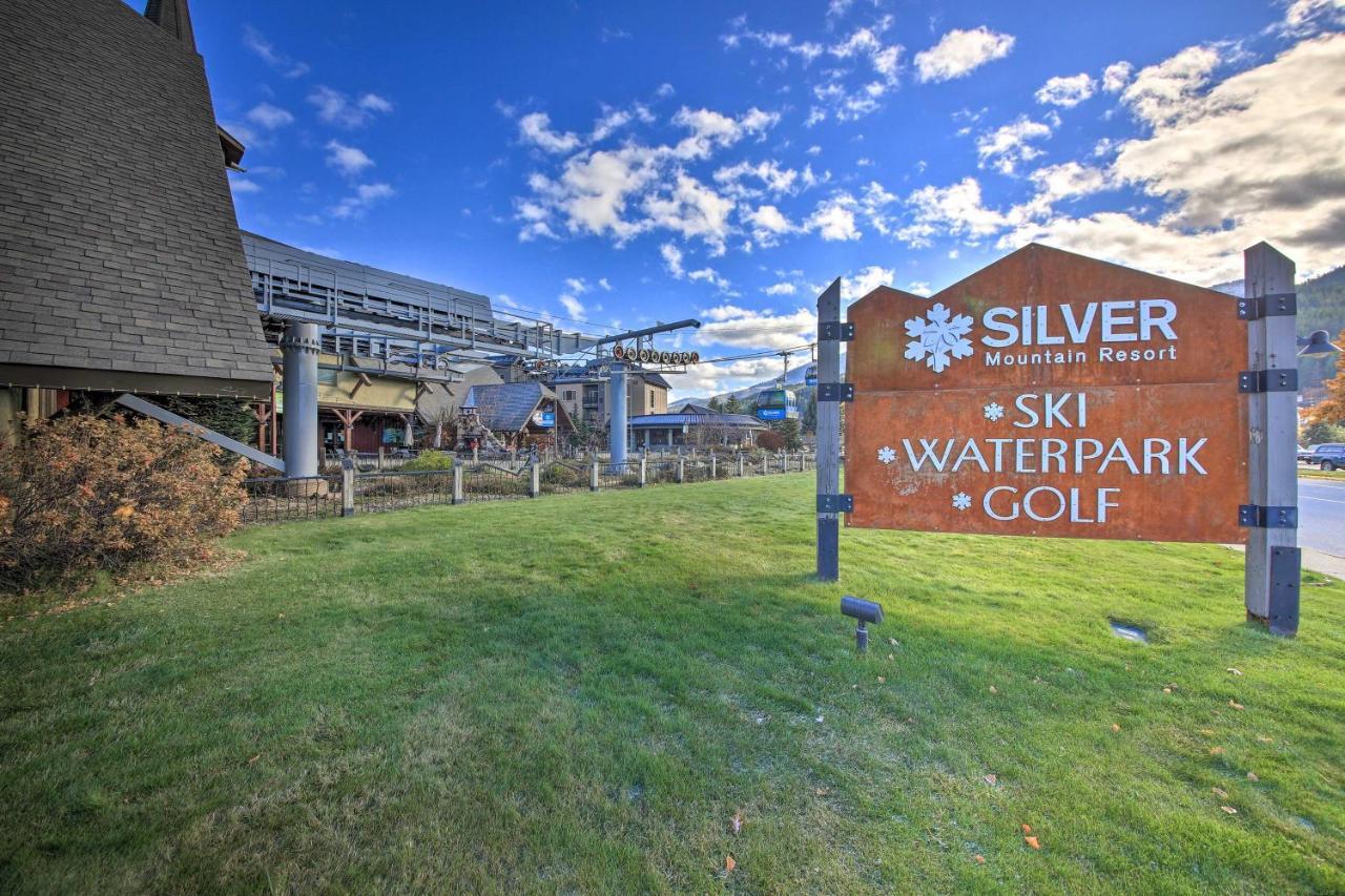 Pet-Friendly Silver Mountain Studio Mountain View Kellogg Exterior foto